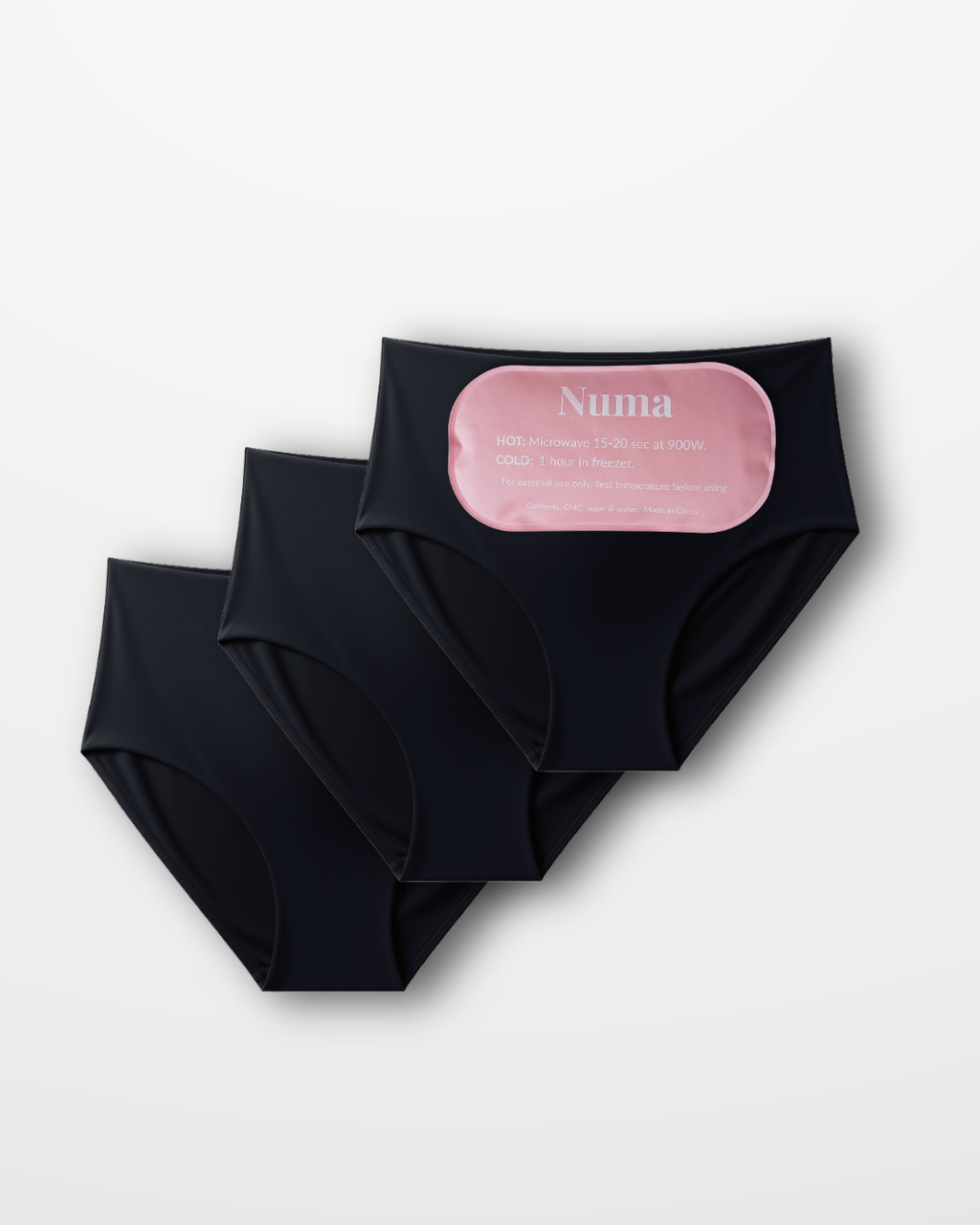 Lot de 3 culottes menstruelles